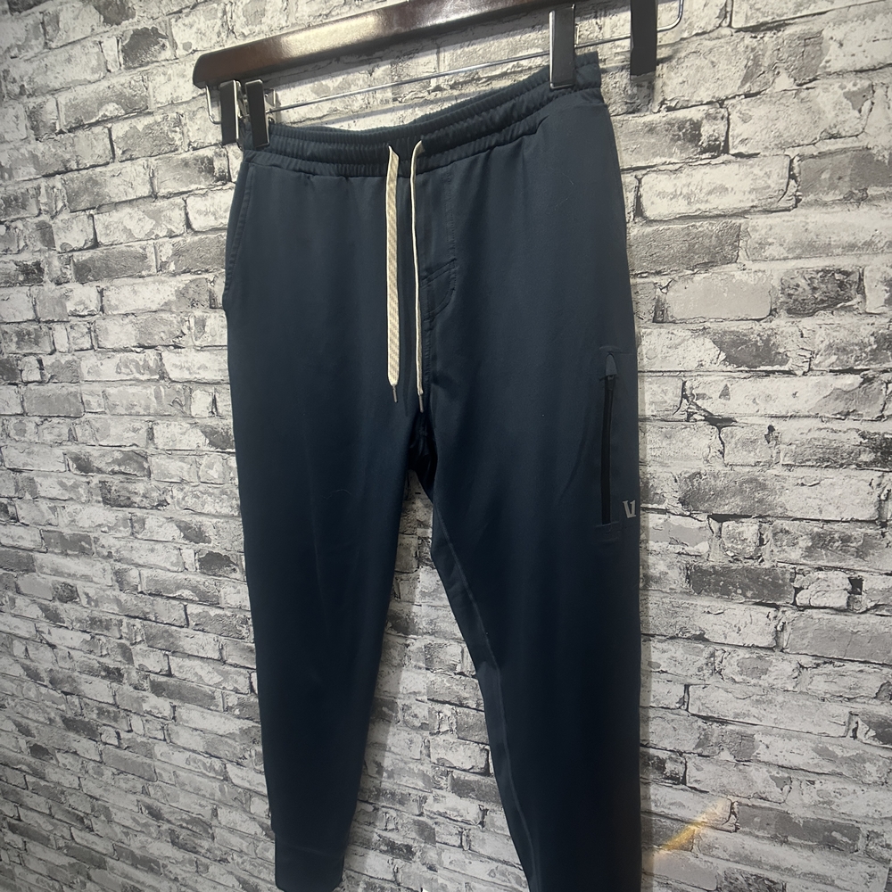 EUC Vuori Men's Transit Jogger Pants Navy Blue Size M - Picture 2 of 12